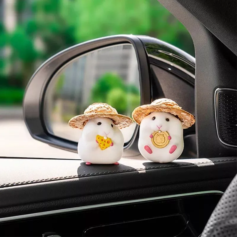 Cute Hamster Dashboard Doll Decoration - Image 5