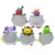Baby Car Mirror with Plush Animal Toys